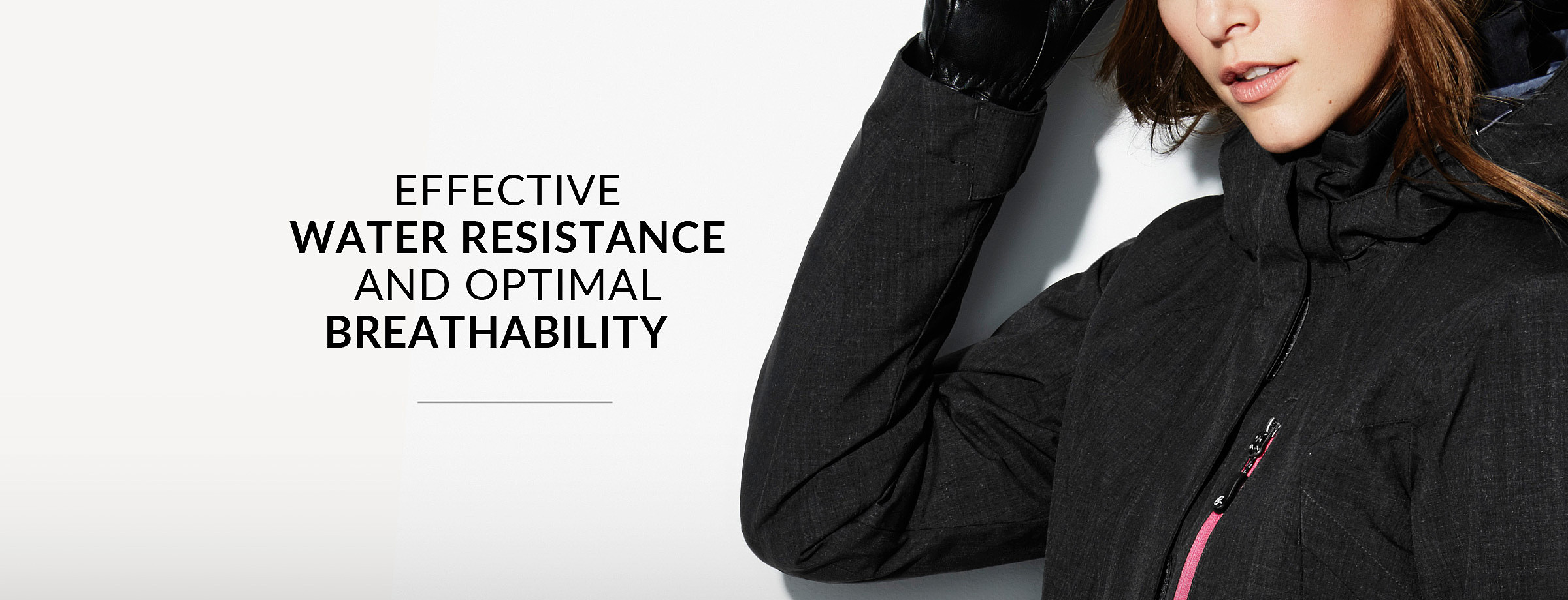 Water resistance and breathability